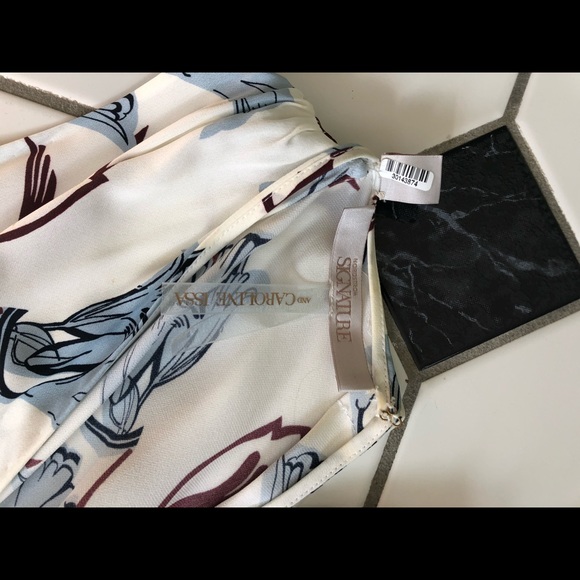 Nordstrom Signature and CAROLINE ISSA silk dress - Picture 3 of 4